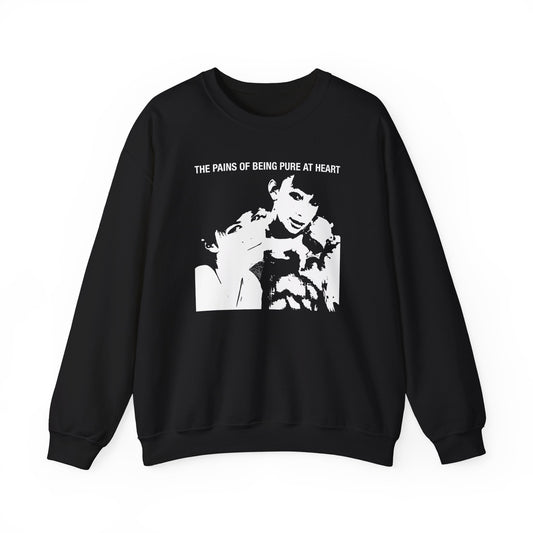 BLACK CREWNECK SWEATSHIRT