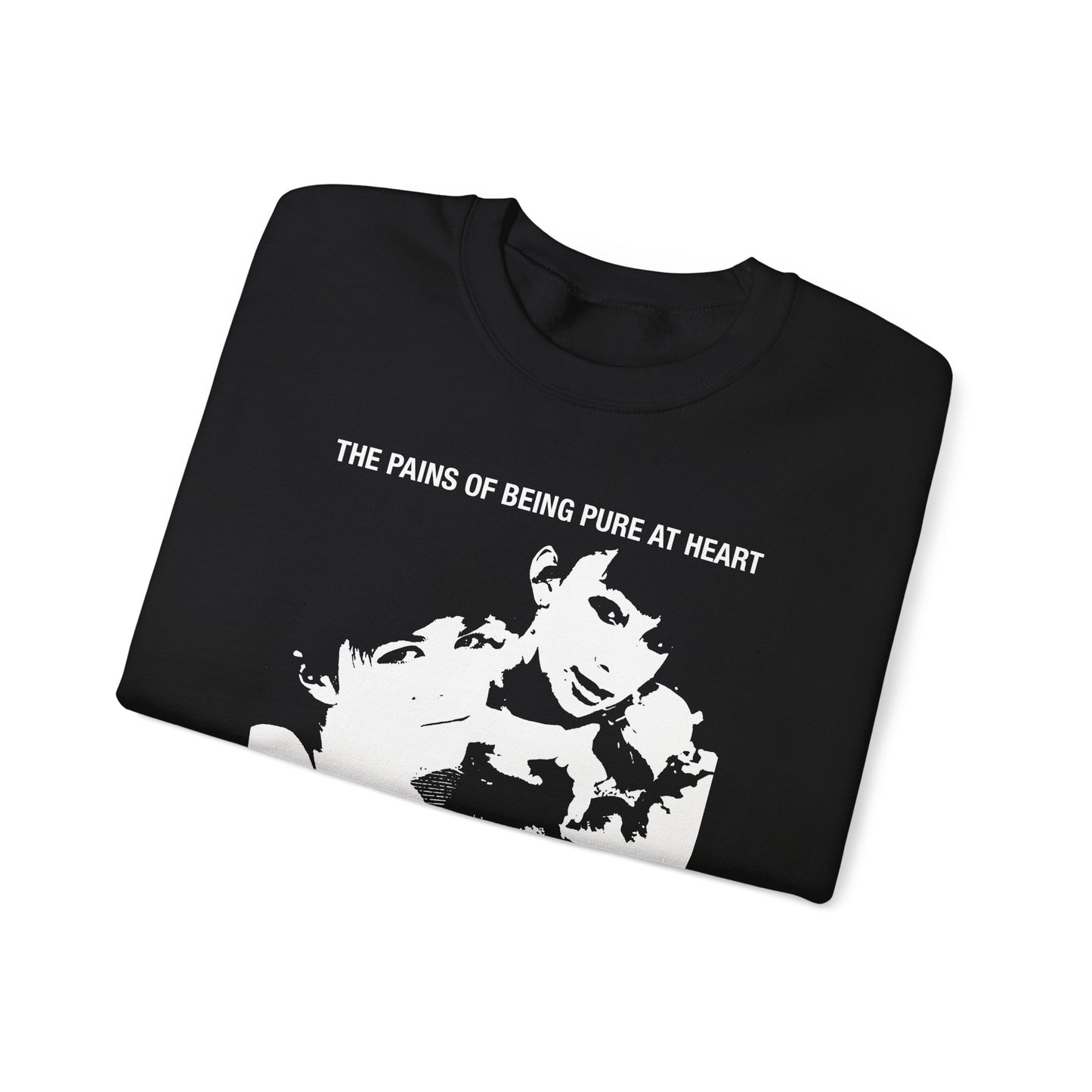 BLACK CREWNECK SWEATSHIRT